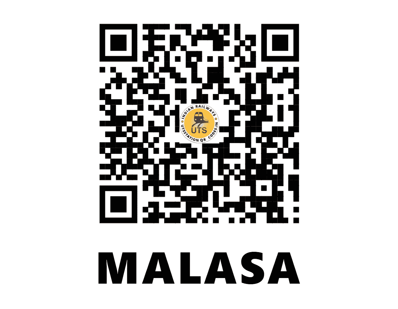 UTS QR Code for MALASA - MLS - NC (UTTAR PRADESH)